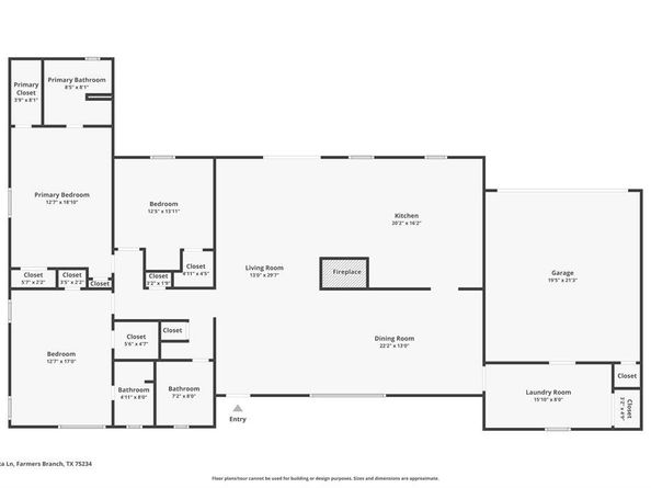 3008  Lavita Lane , Farmers Branch Texas 75234