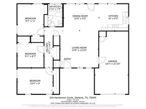 534  Henderson Circle , Garland Texas 75040