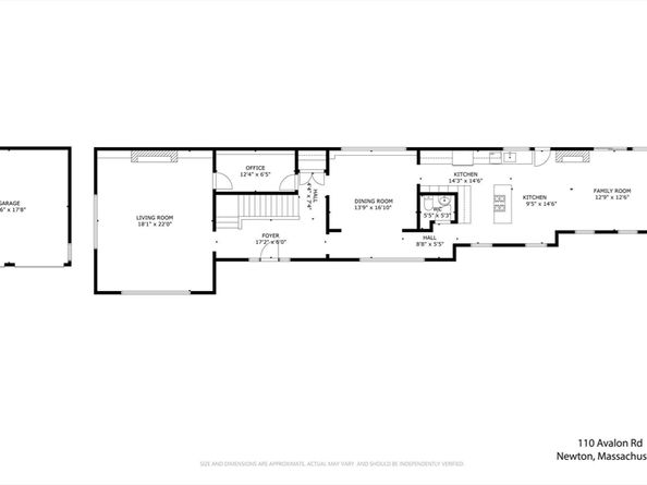 110 Avalon Rd, Newton MA 02468