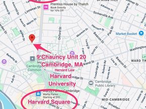 9 Chauncy Street 20, Cambridge MA 02138