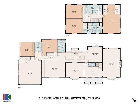 310 Ranelagh Road, Hillsborough CA 94010