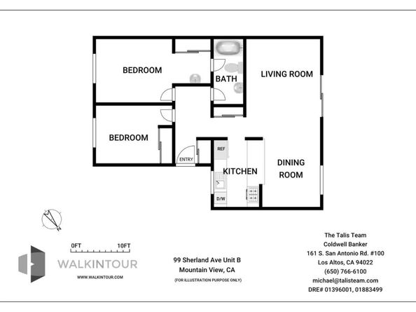 99 Sherland Avenue B, Mountain View CA 94043