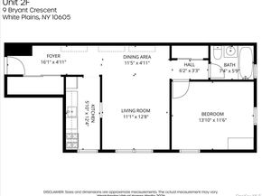 9 Bryant Crescent 2F, White Plains NY 10605