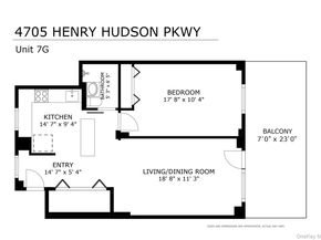 4705 Henry Hudson Parkway W 7G, Bronx NY 10471