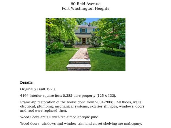 60 Reid Avenue, Port Washington NY 11050