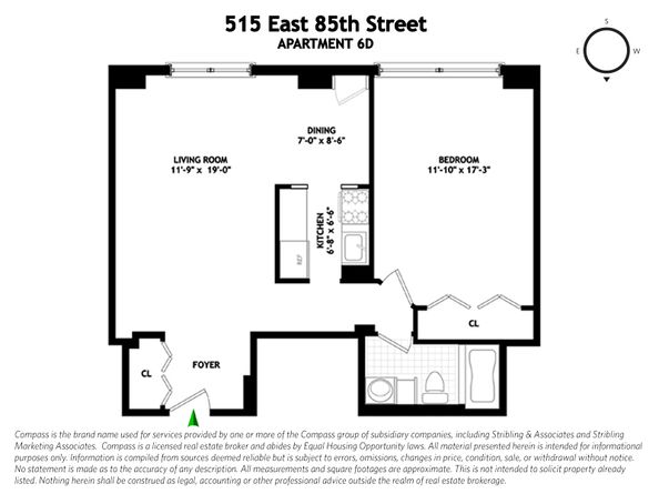 515 East 85th Street 6D, New York NY 10028
