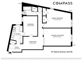 91 Payson Avenue 4D, New York NY 10034