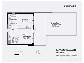 306 West 116th Street 1B, New York NY 10026
