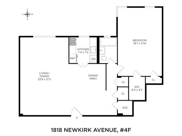 1818 Newkirk Avenue 4F, Brooklyn NY 11226