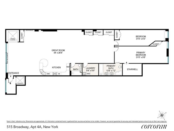 515 Broadway 4A, New York NY 10012