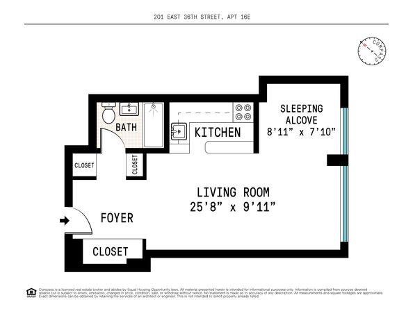 201 East 36th Street 16E, New York NY 10016