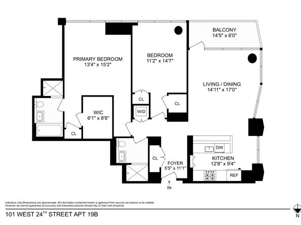 101 West 24th Street 19B, New York NY 10011