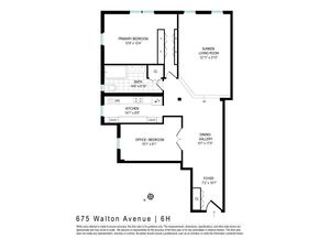 675 Walton Avenue 6H, Bronx NY 10451