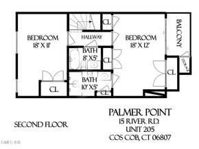 15 River Road 205, Cos Cob CT 06807