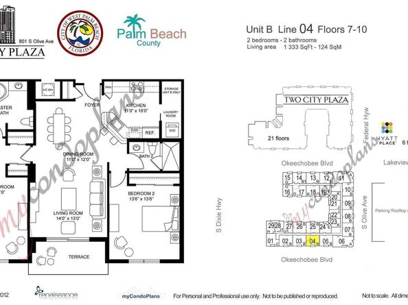 801 S Olive Avenue 804, West Palm Beach FL 33401