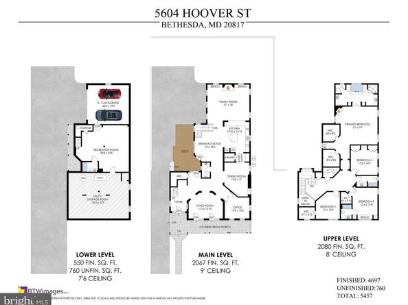 5604 Hoover Street, Bethesda MD 20817
