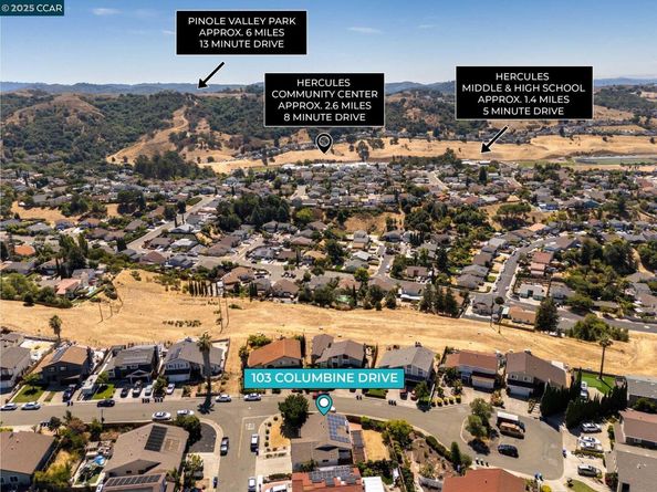 103 Columbine Dr, Hercules CA 94547