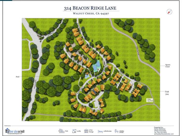 314 Beacon Ridge Ln, Walnut Creek CA 94597