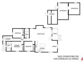 5624 Stratford Road, Los Angeles CA 90042