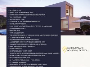 6518 Kury Lane, Houston TX 77008