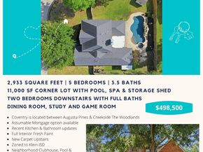 7411 Stonesfield Place, Spring TX 77389