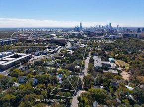 3407 Hampton RD A and B, Austin TX 78705