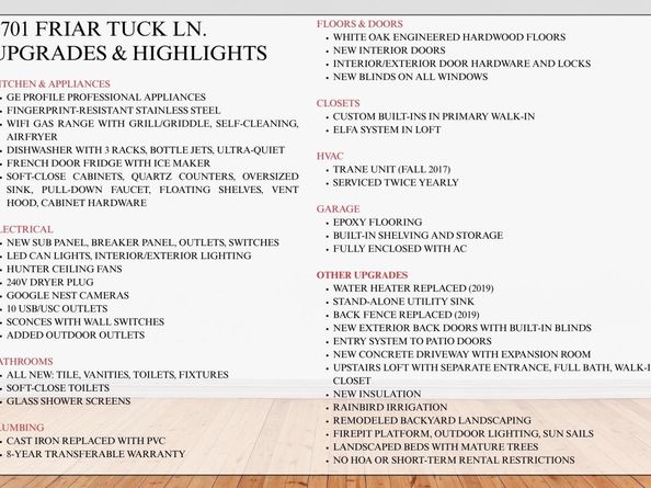 2701 Friar Tuck LN, Austin TX 78704