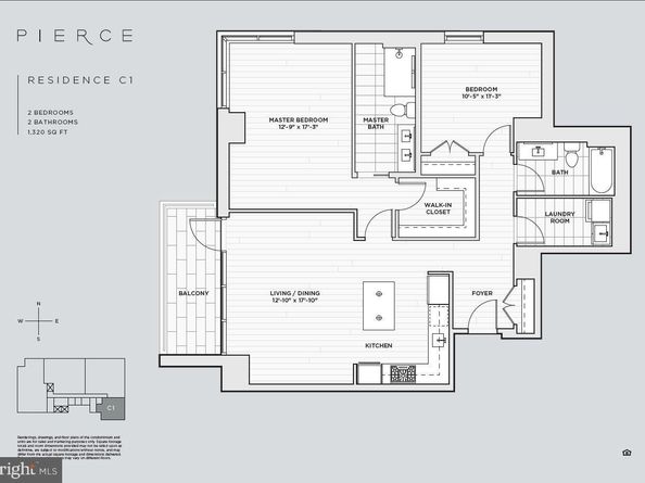 1781 N Pierce Street 1404, Arlington VA 22209