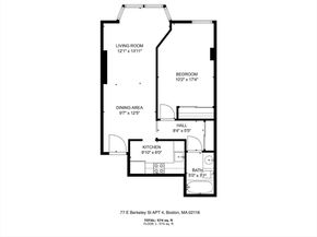 77 E Berkeley St 4, Boston MA 02118