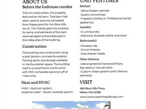 485 Blue Hills Parkway 11, Milton MA 02186