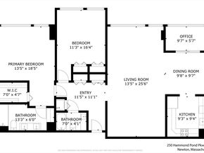 250 Hammond Pond Parkway 1406N, Newton MA 02467
