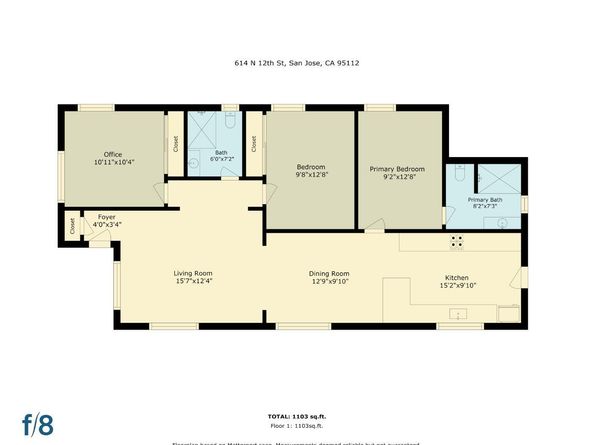 614 N 12th Street, San Jose CA 95112