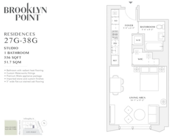 138 Willoughby Street 31G, Brooklyn NY 11201