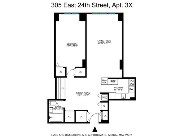 305 East 24th Street 3X, New York NY 10010
