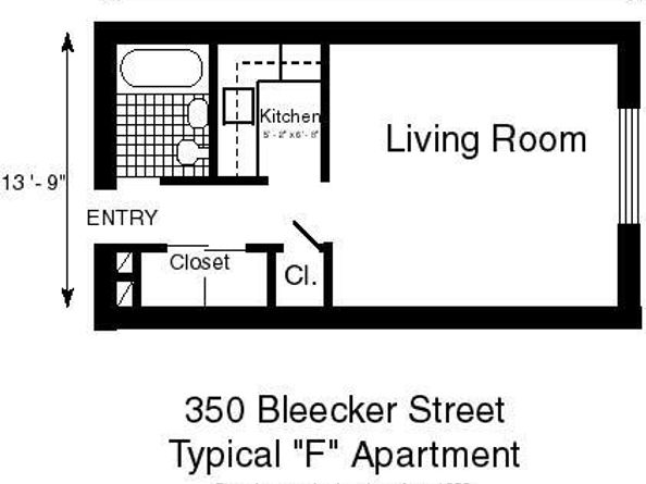 350 Bleecker Street 4F, New York NY 10014