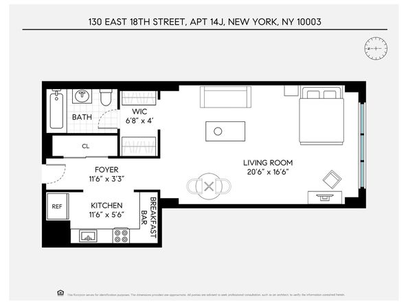 130 East 18th Street 14J, New York NY 10003
