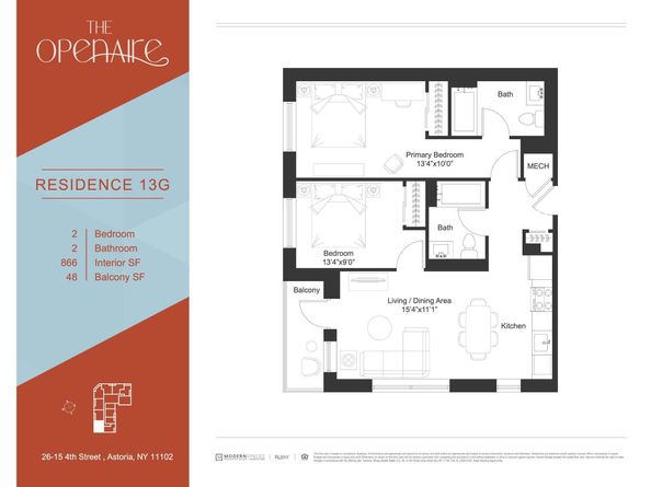 26-15 4th Street 13G, Queens NY 11102