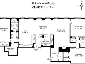 136 Waverly Place 17BC, New York NY 10014