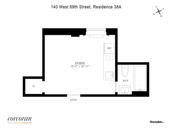 140 West 69th Street 38A, New York NY 10023