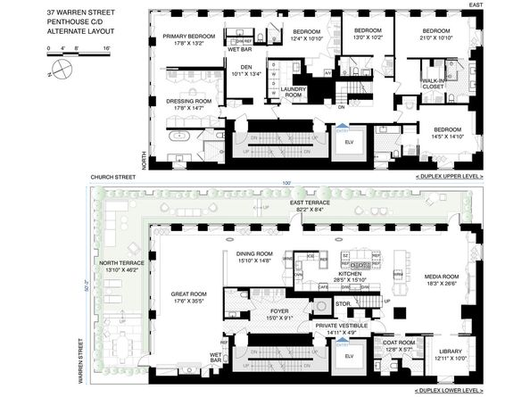 37 Warren Street PHCD, New York NY 10007