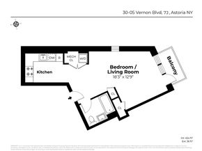 30-05 Vernon Boulevard 7J, Queens NY 11102