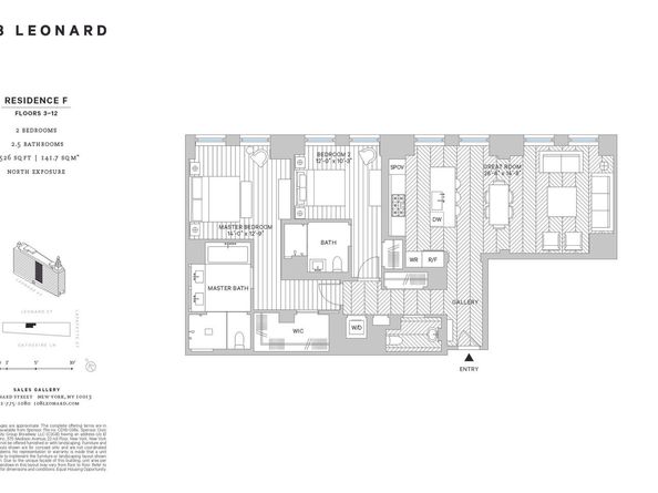 108 Leonard Street 12F, New York NY 10013