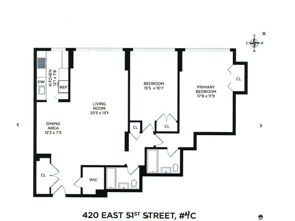 420 East 51st Street 4C, New York NY 10022