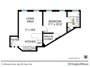 1 Minetta Street 5B, New York NY 10012