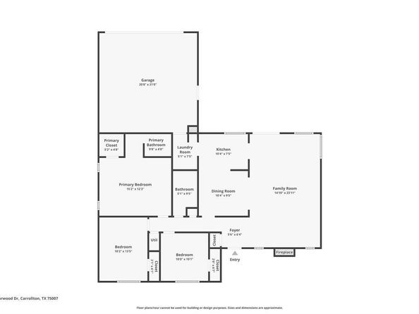 2013  Cedarwood Drive , Carrollton Texas 75007