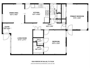 9504-9506  Mercer Drive , Dallas Texas 75228