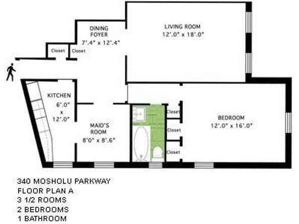 340 E Mosholu Parkway S 1A, Bronx NY 10458