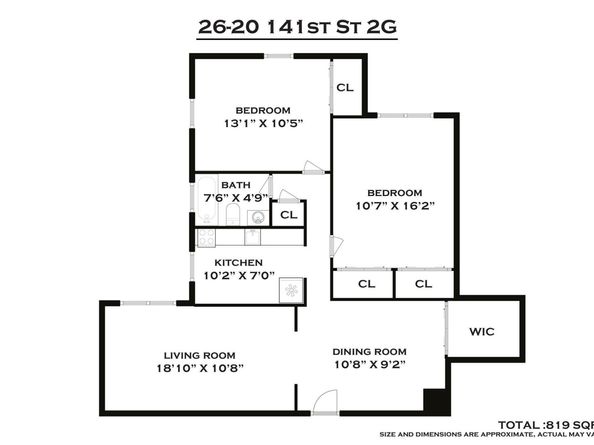 26-20 141st Street 2G, Flushing NY 11354
