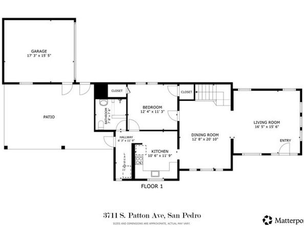 3711 S Patton, San Pedro (los Angeles) CA 90731