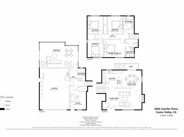 2850 Jennifer Dr, Castro Valley CA 94546